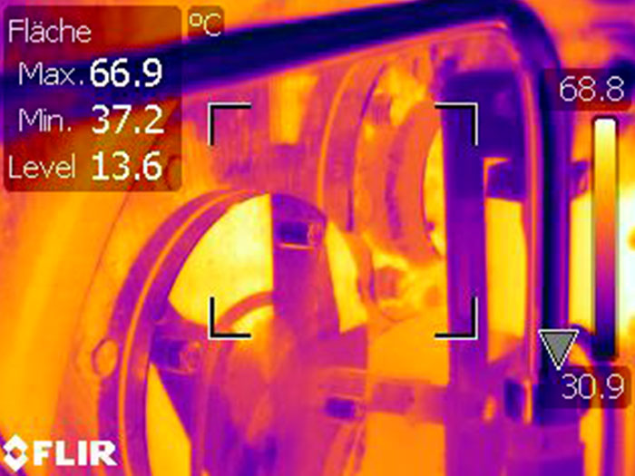 Thermografie von Anlagen und an Maschinen